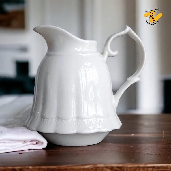 Porcelain Neoclassical Style Tea Set (Teapot, Cream Jug & Sugar Bowl)
