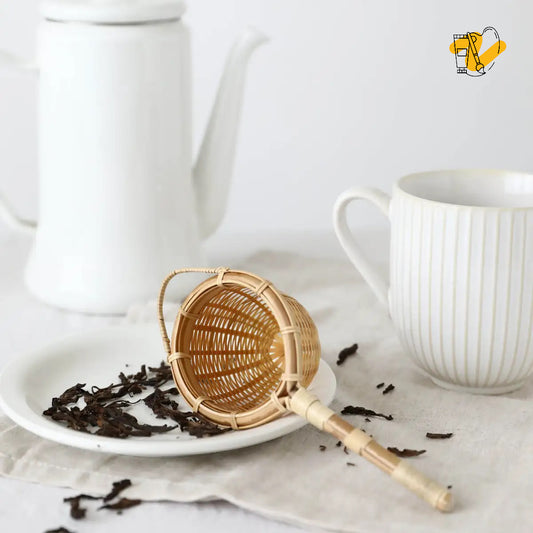 Handmade Natural Bamboo Tea Strainer
