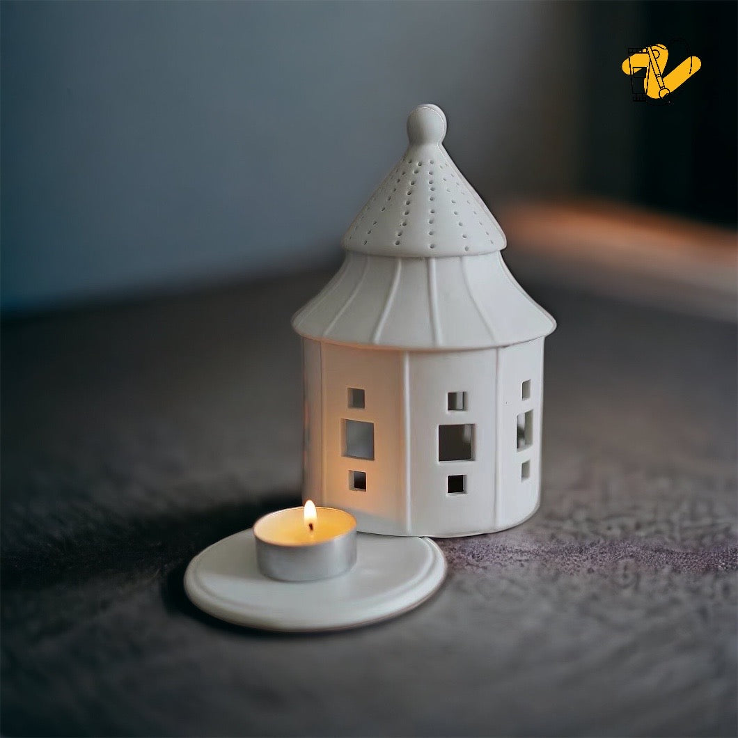 Pagada Candle Holder (Bisque)