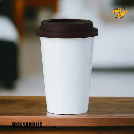 To-Go Coffee Cup with Silicone Lid (350ml)