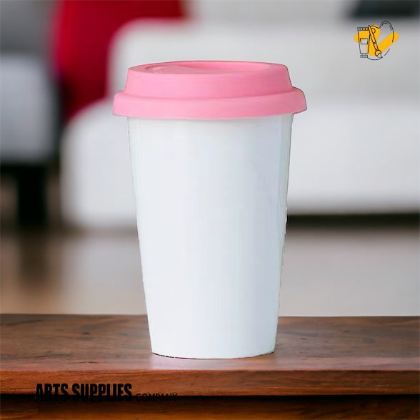 To-Go Coffee Cup with Silicone Lid (350ml)