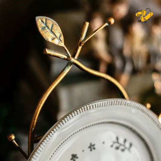 Bird and Leaves Display Stand