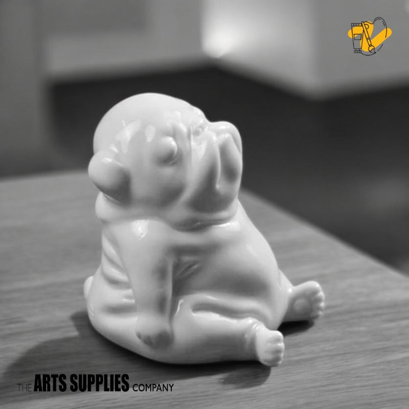 Chubby Bulldog Figurine