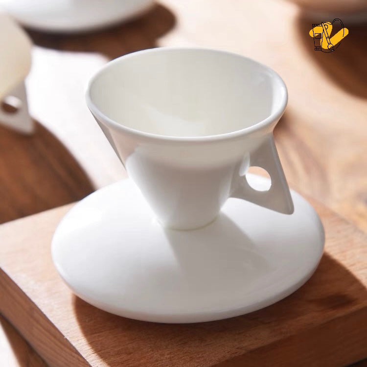 Espresso Coffee Cup & Saucer (50ml)