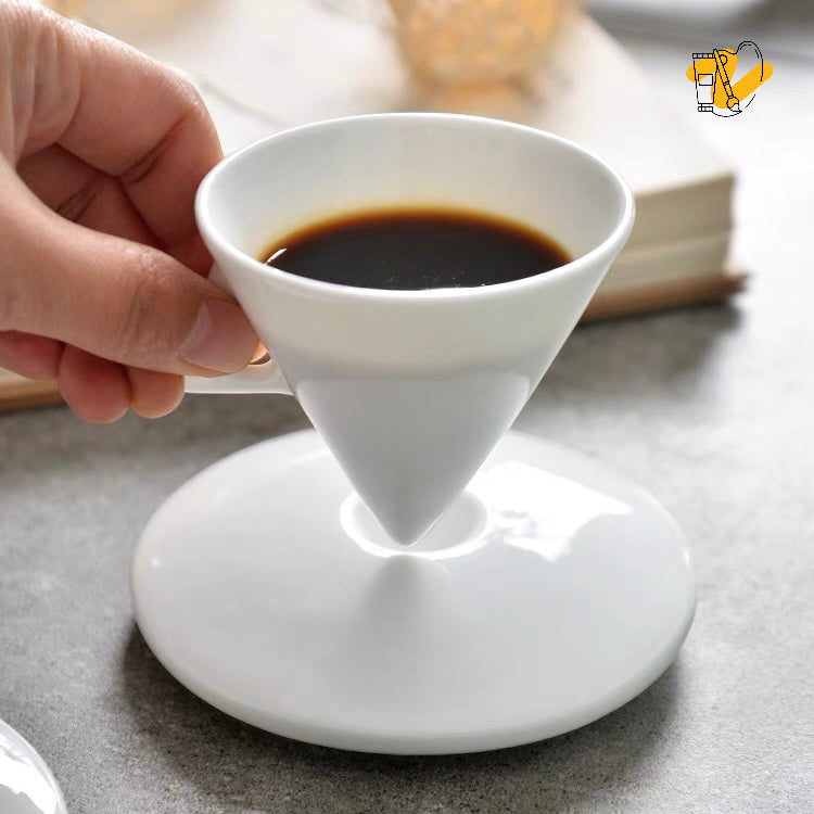Espresso Coffee Cup & Saucer (50ml)