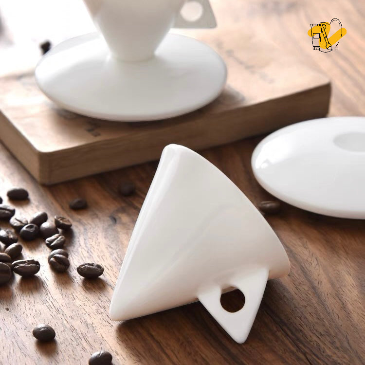 Espresso Coffee Cup & Saucer (50ml)