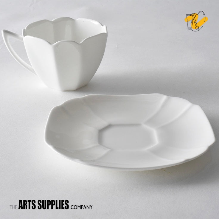 Refabricated Shelley Queen Anne Style Teacup & Saucer (200ml)