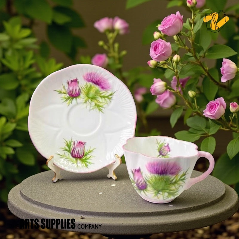 Bone China Refabricated Shelley Dainty Shape Teacup & Saucer (200ml)