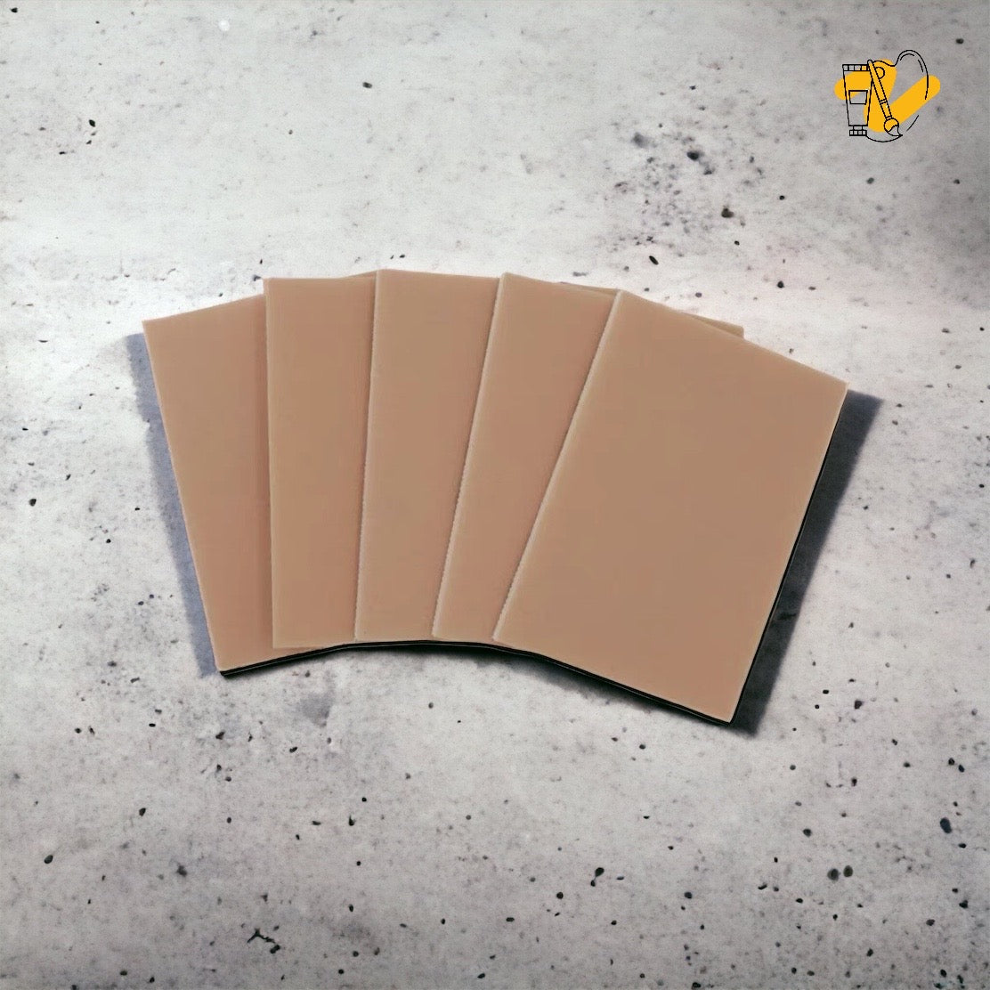 Fine Grit Sanding Pad with Foam Back (Package of 5)