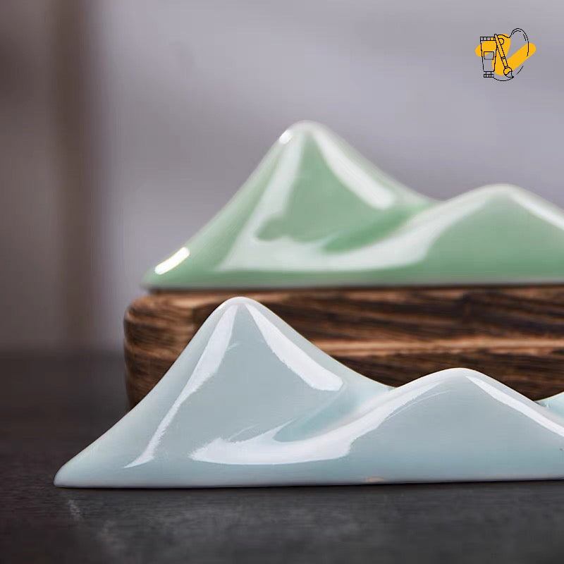 Ceramic Brush Rest | Mountain