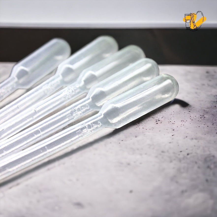 Pipette of Polyethylene with Markings (Package of 10)