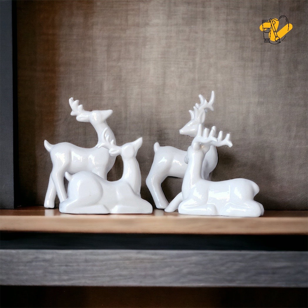 Deer Sculpture (Set of 4)