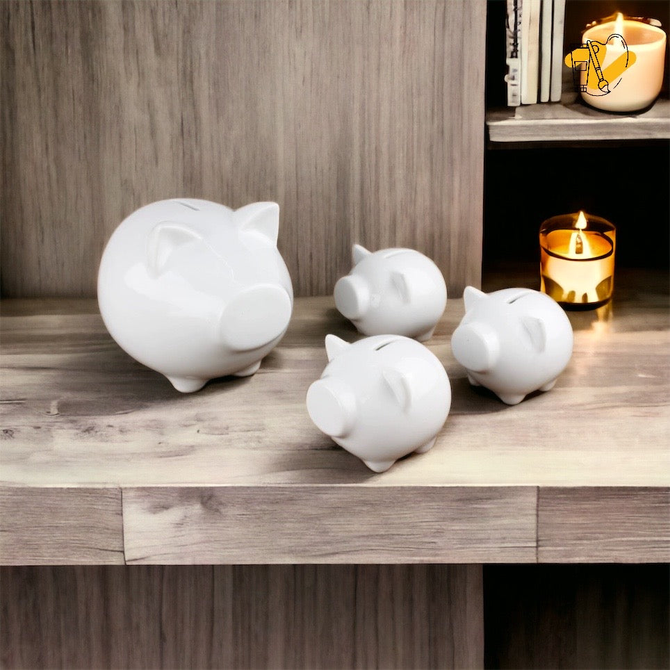 Piggy Bank (2 Sizes Baby & Mommy)