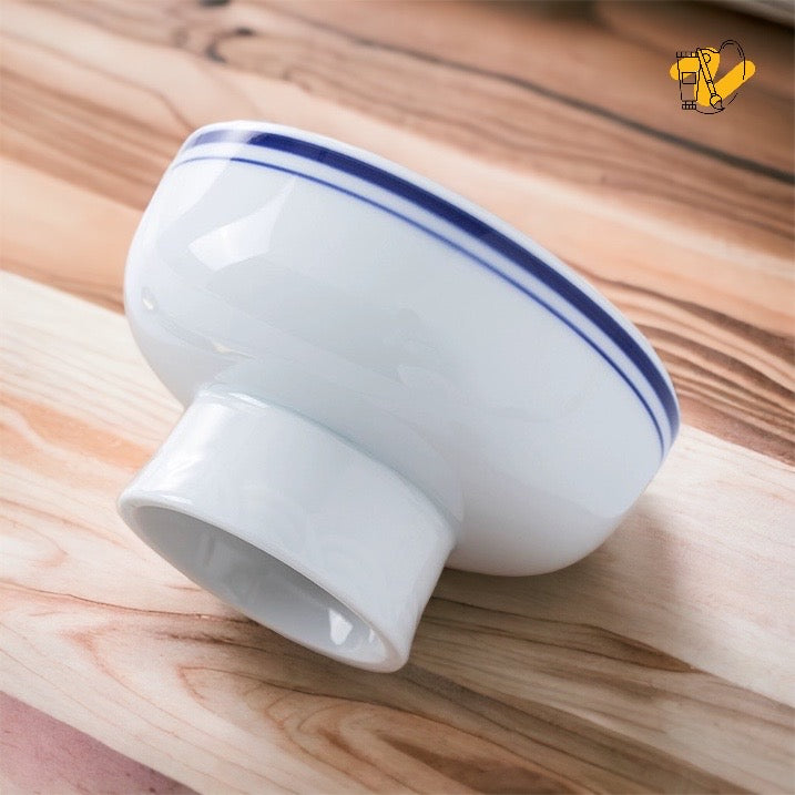 Paris Blue Dessert Bowl