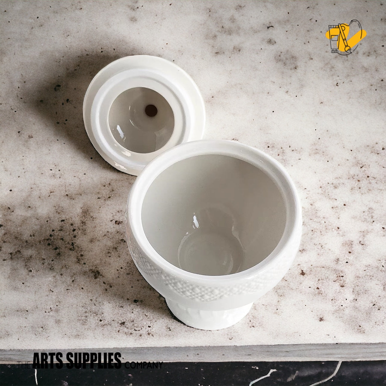 Parisian Style Jar with Cover