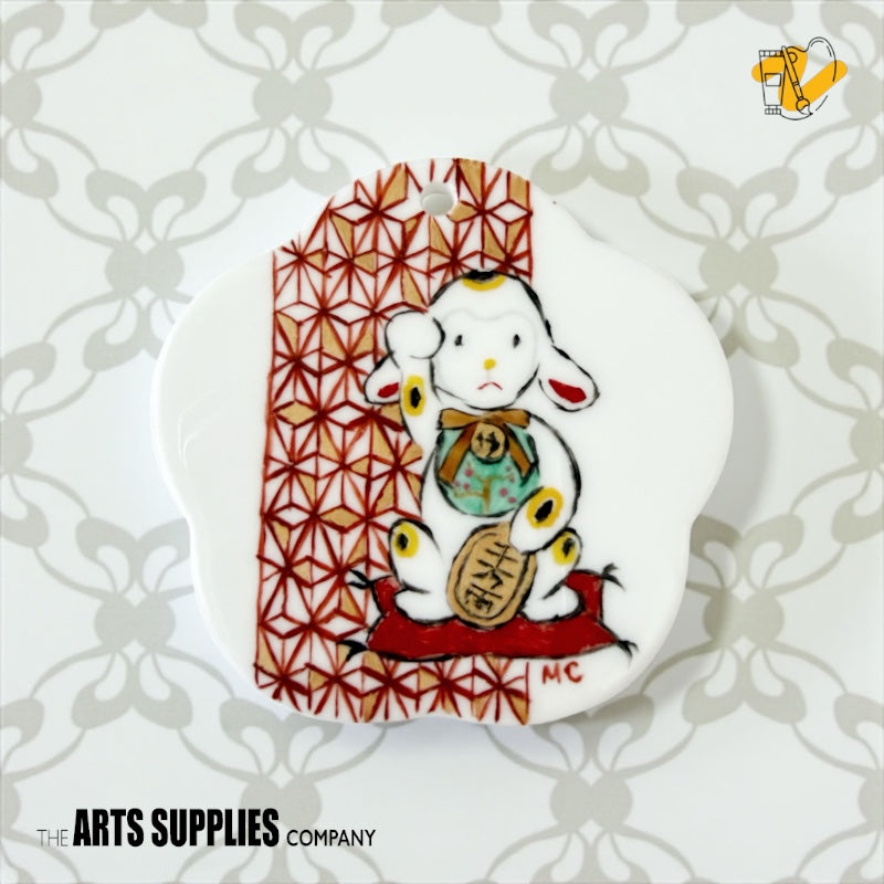 Bone China Pendant