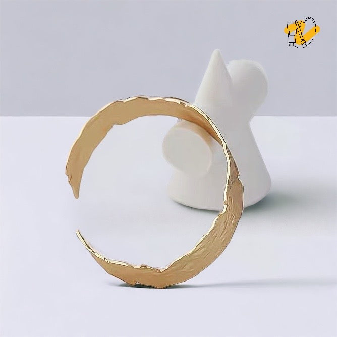 Brass Bangle (Mirror & Satin)