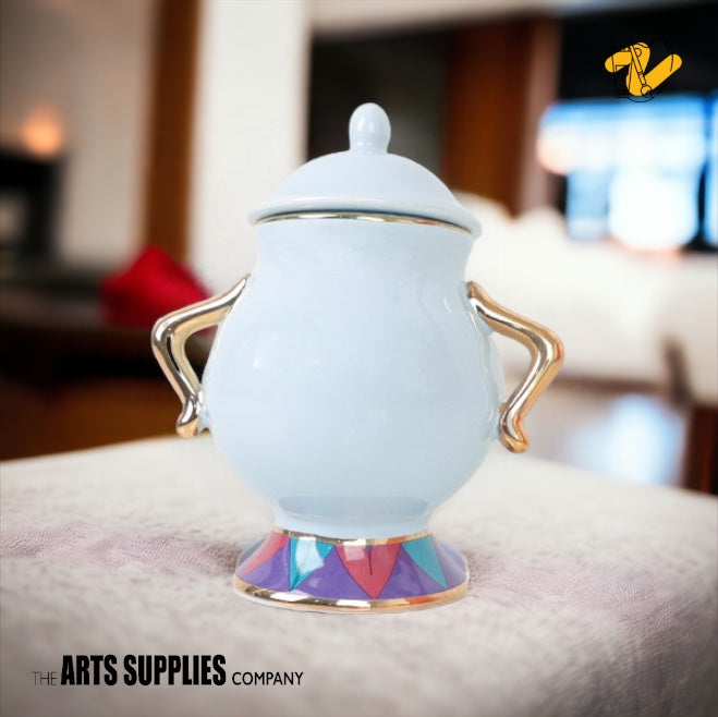 Beauty and The Beast Sugar Bowl with Cover