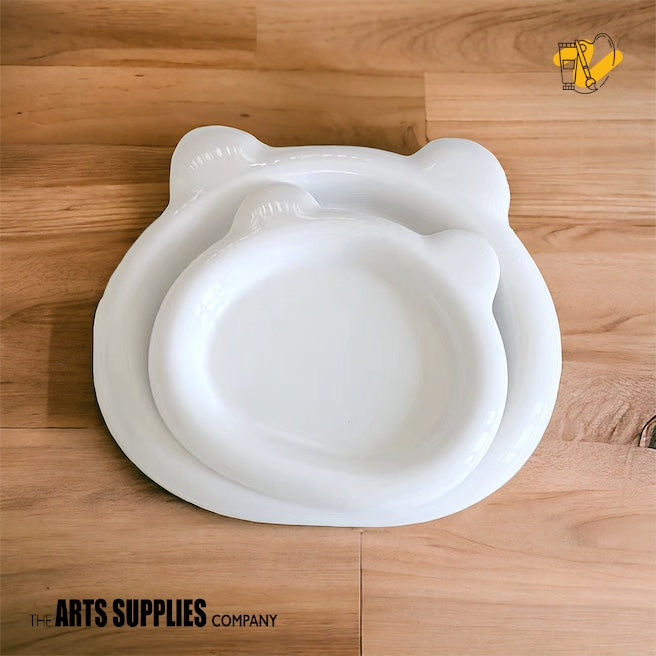 Teddy Bear Lip Dessert Plate