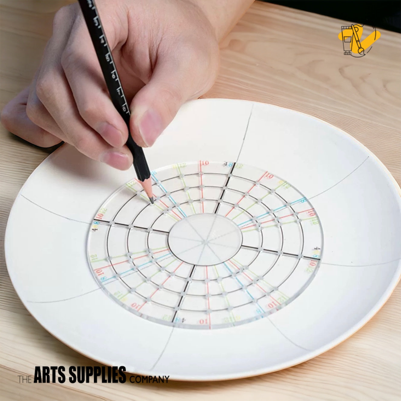 Round Divider Measuring Disc (2 Sizes)