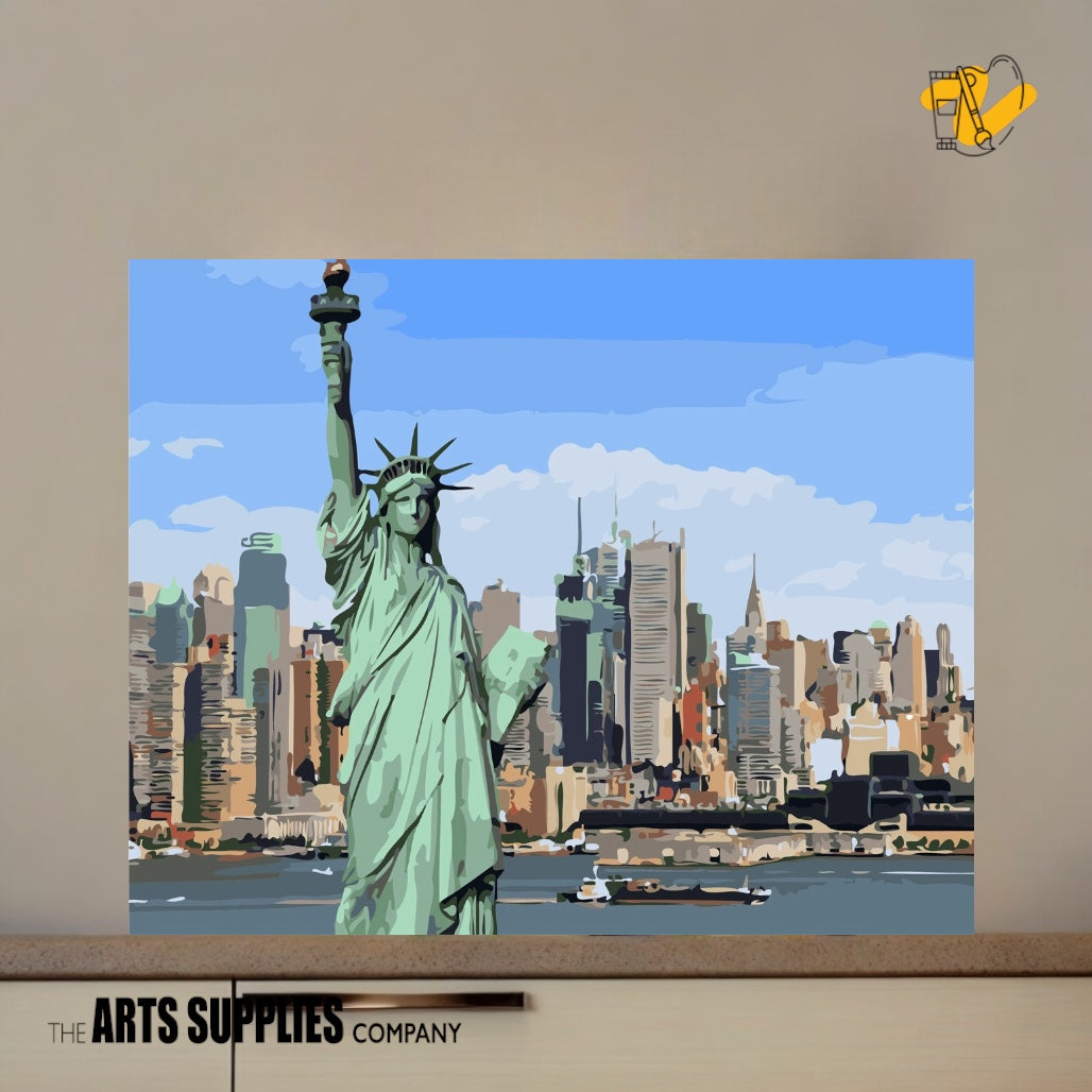 Paint By Numbers | Statue of Liberty & New York Skyline