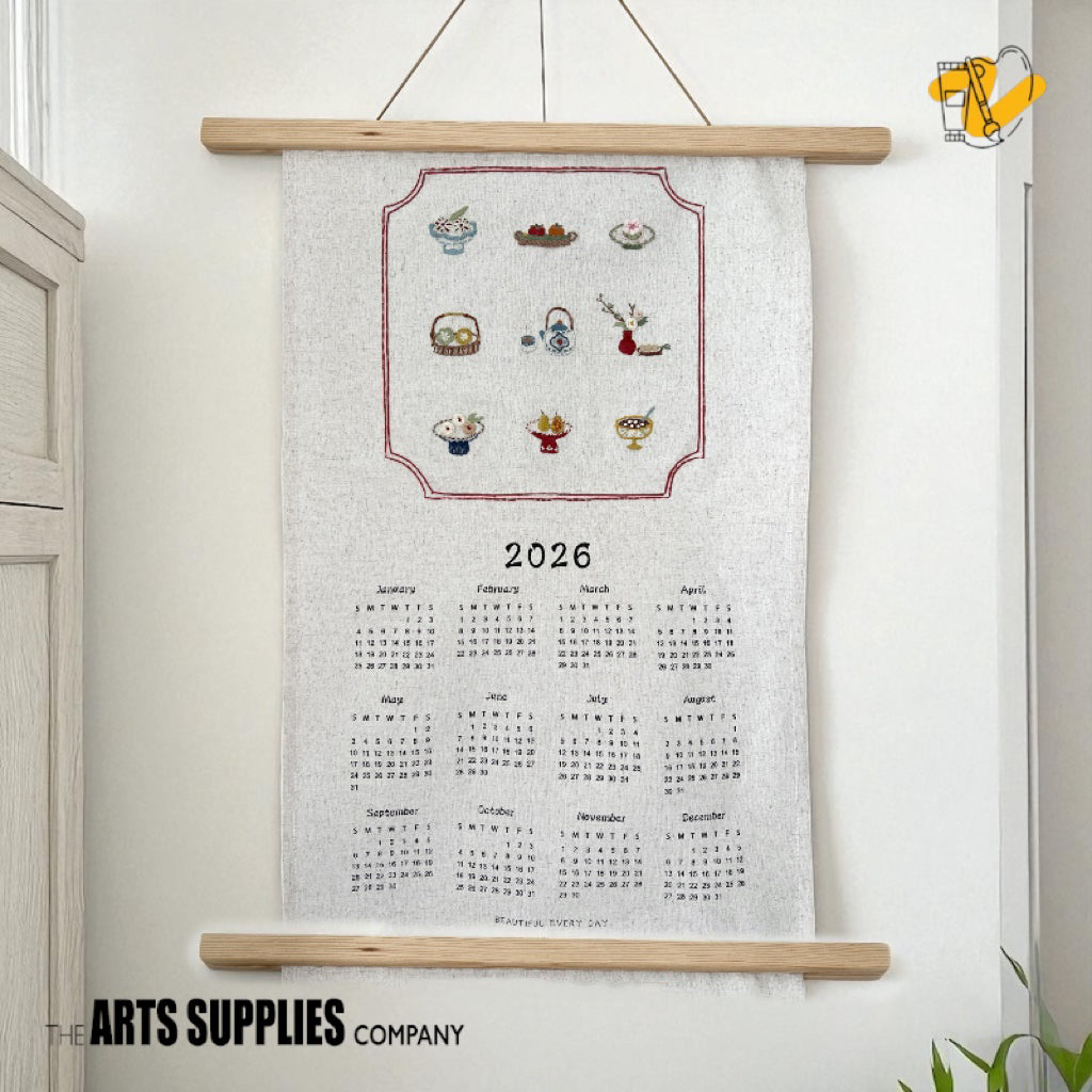 2026 Embroidery Calendar