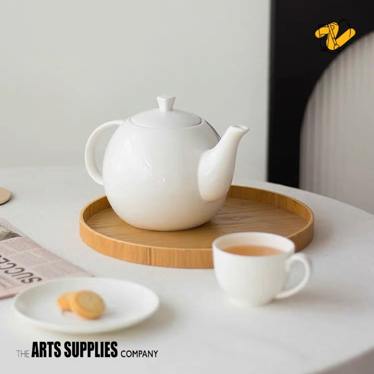 Bone China Inverted Handle Teapot (1,600ml)