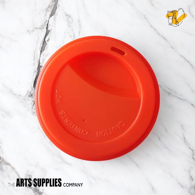 Color Silicone Lid for To-Go Coffee Cups