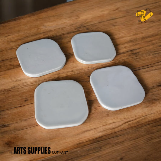 Porcelain Brooch Kit | Chamfered Square