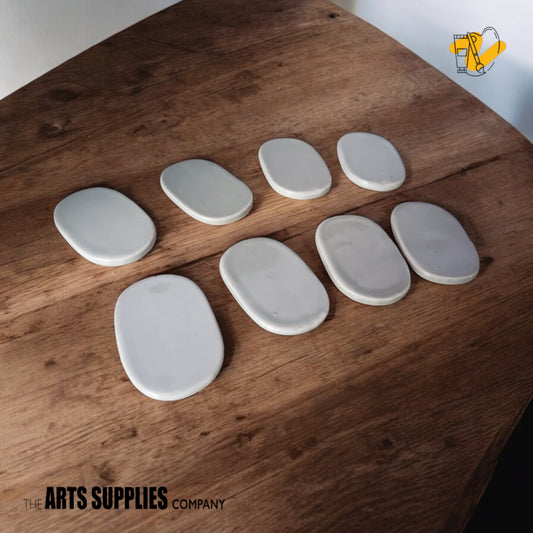 Porcelain Brooch Kit | Stretched Oval