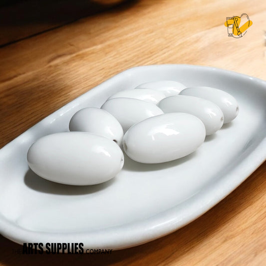 Porcelain Earrings Kit | Olive Kernel (Set of 2)