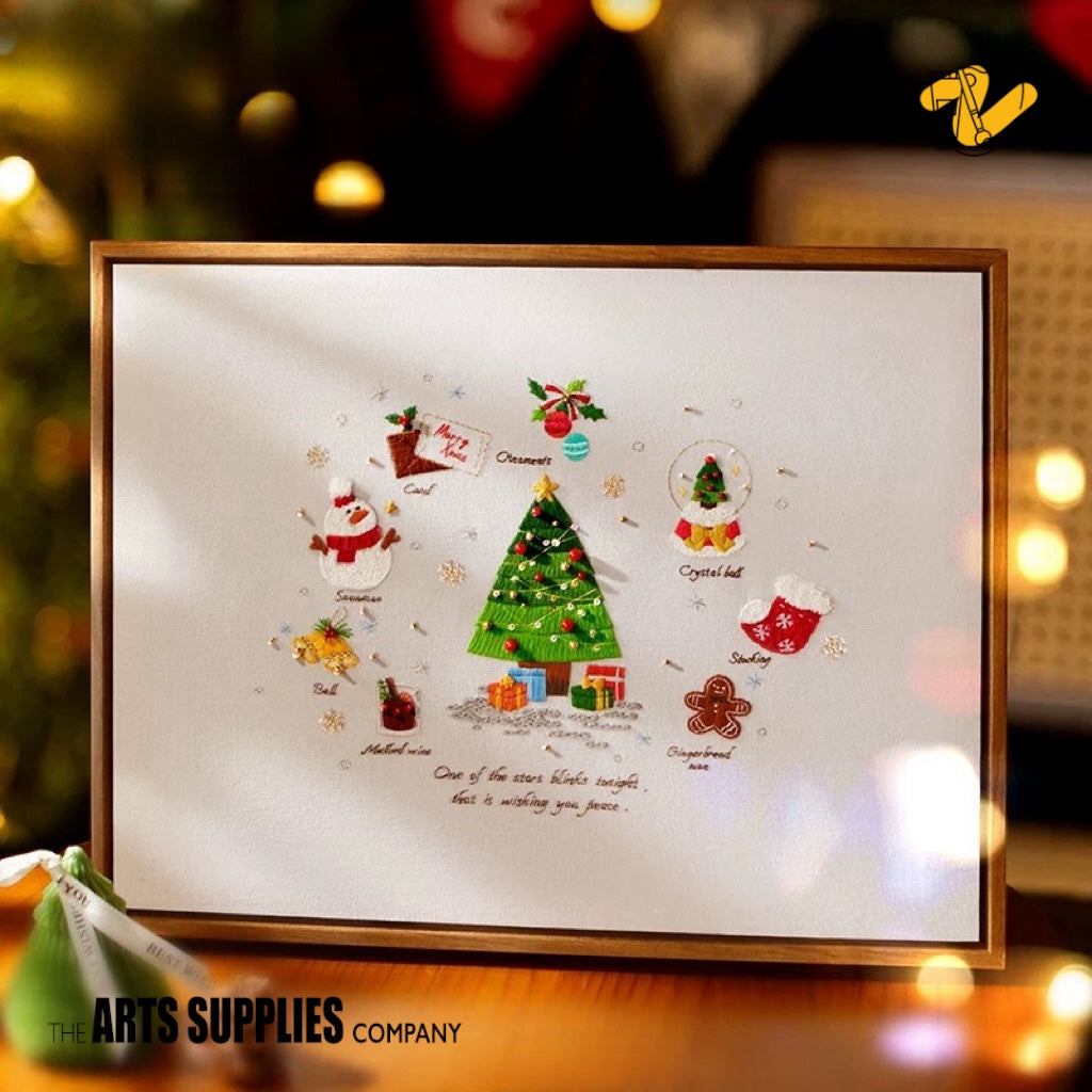 Embroidery Kit | Christmas Celebration