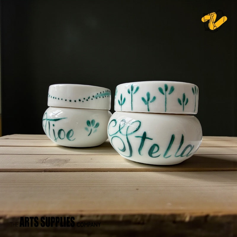 Porcelain Cosmetic Jar (20ml)