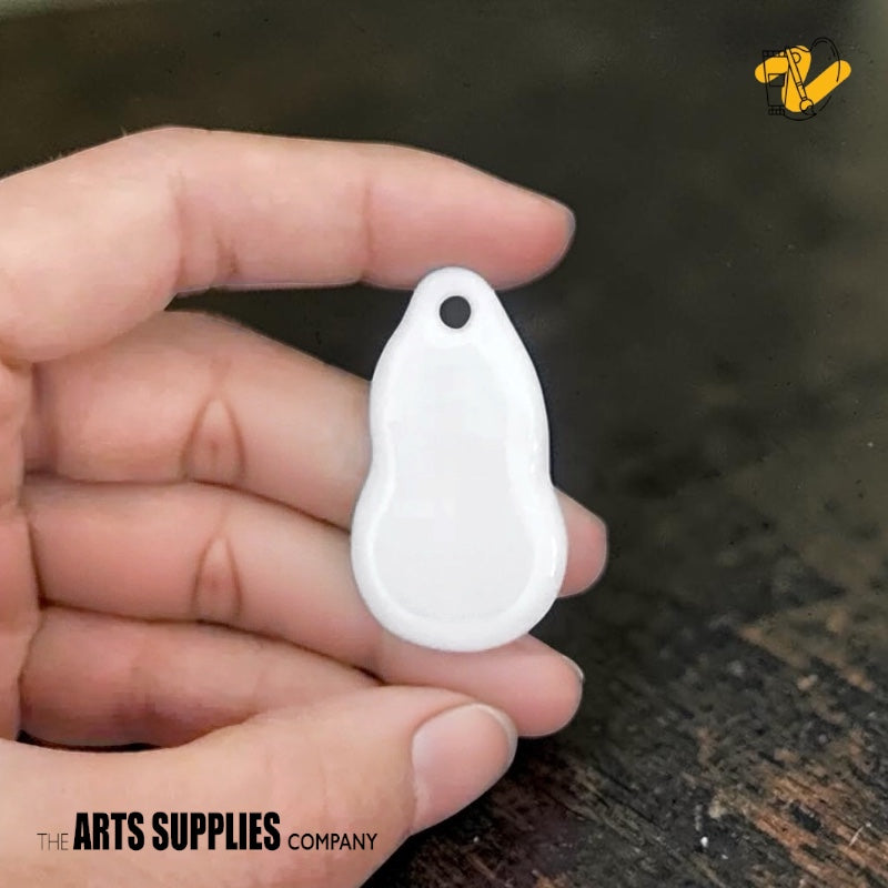 Porcelain Pendant | Hulu (Set of 10)