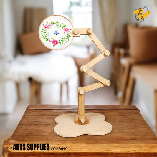 Beech Wood Embroidery Floor Stand (2 Sizes)