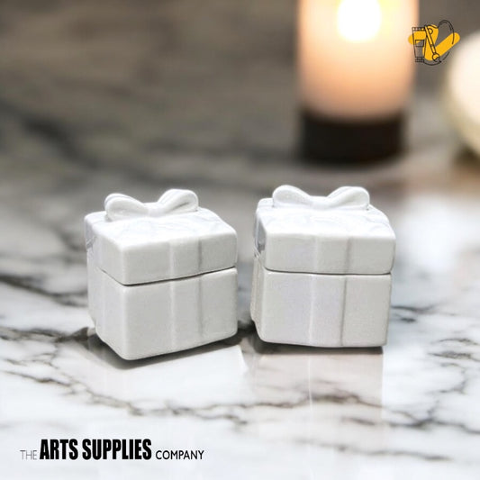 Bow Trinket Box with Lid