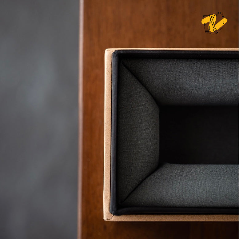 Cardboard Gift Box with Interior Padding