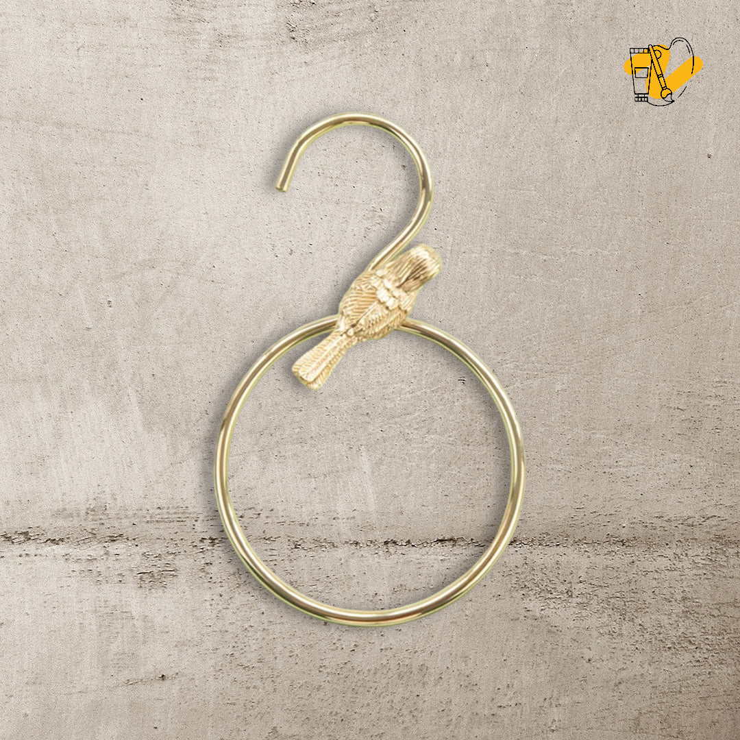 Brass Towel Ring Holder