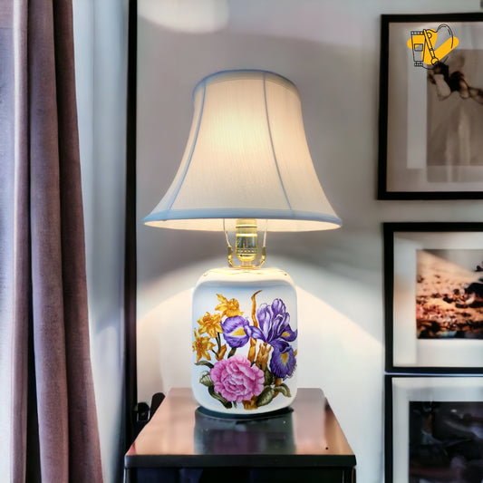Art Work | European Flowers Table Lamp