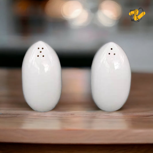 Bone China Salt and Pepper Shakers Set