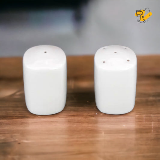 Bone China Salt and Pepper Shakers Set