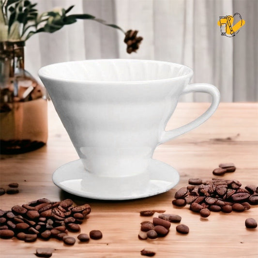 Bone China Pour-Over Coffee Maker