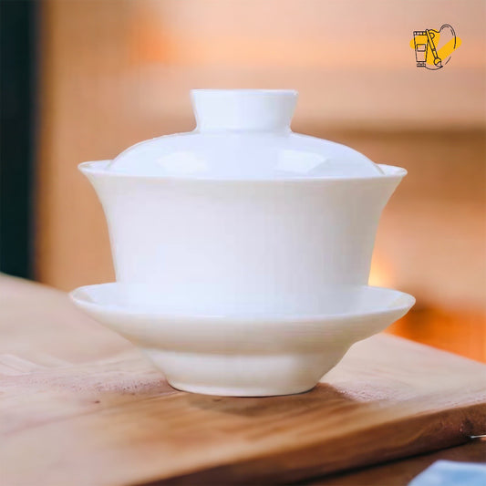 Bone China Chinese 3-Piece Teacup (180ml)