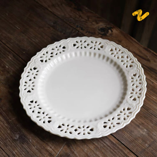 Round Openwork Plate