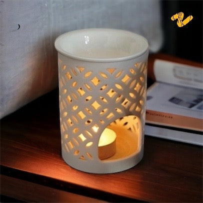 Rattan Design Aroma Burner