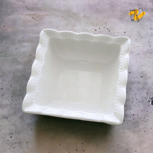 Ruffle Collection | Rectangular Cereal Bowl