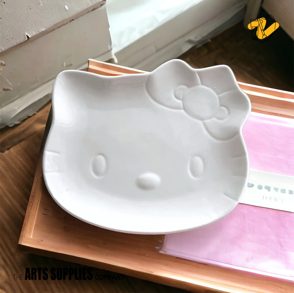 Embossed Hello Kitty Design Plate