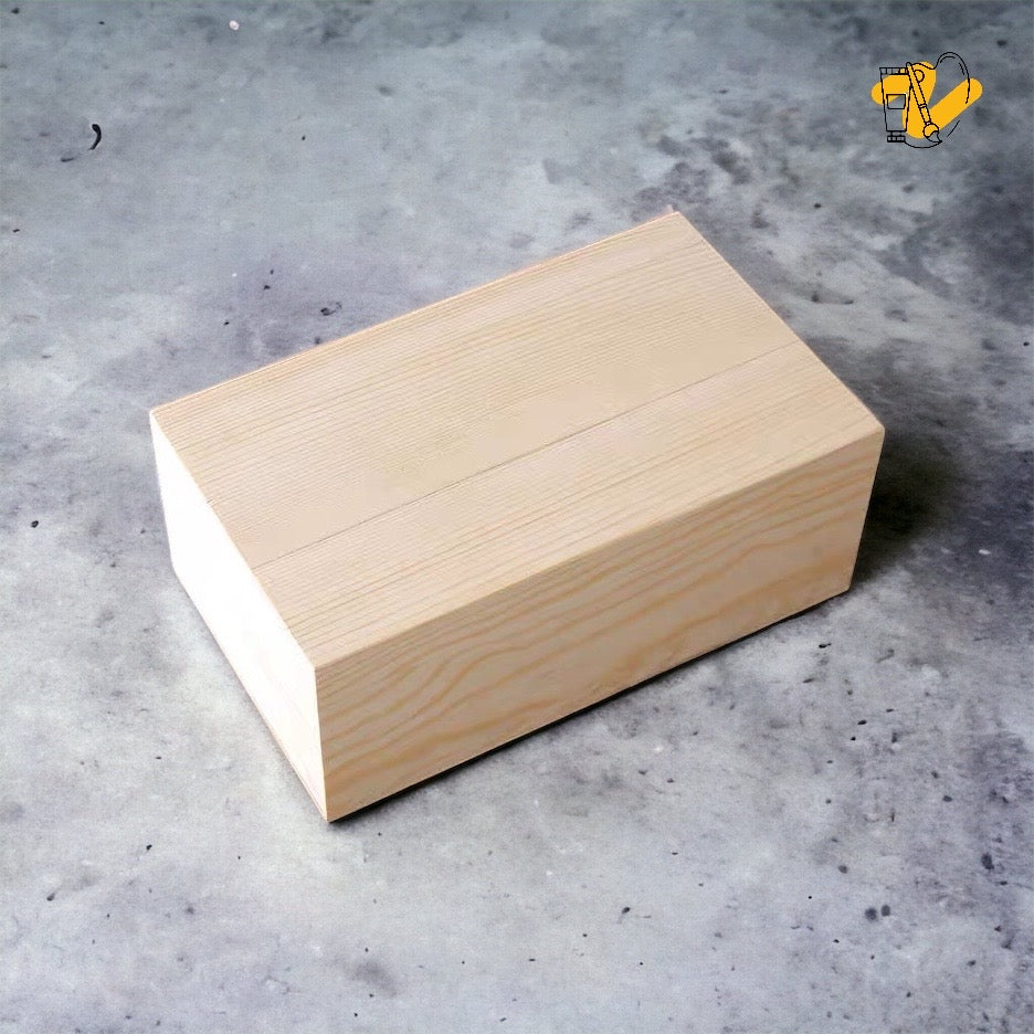 Wooden Box with Removable Cover