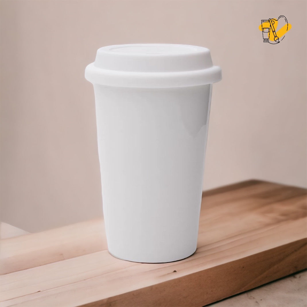 To-go Coffee Cup with Silicon Lid (460ml)