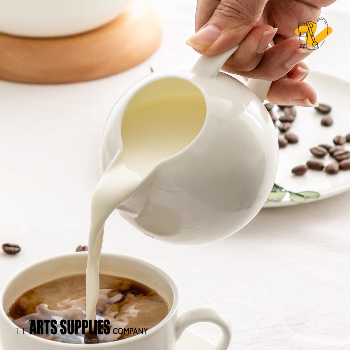 Square Knob Collection | Creamer (300ml)